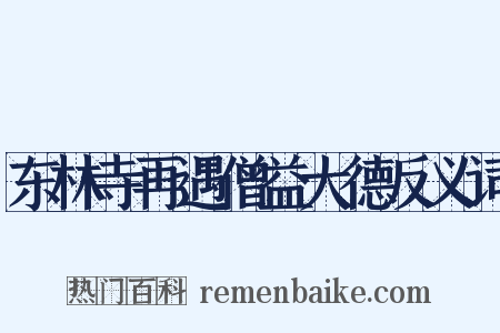 东林寺再遇僧益大德反义词是什么意思的图片